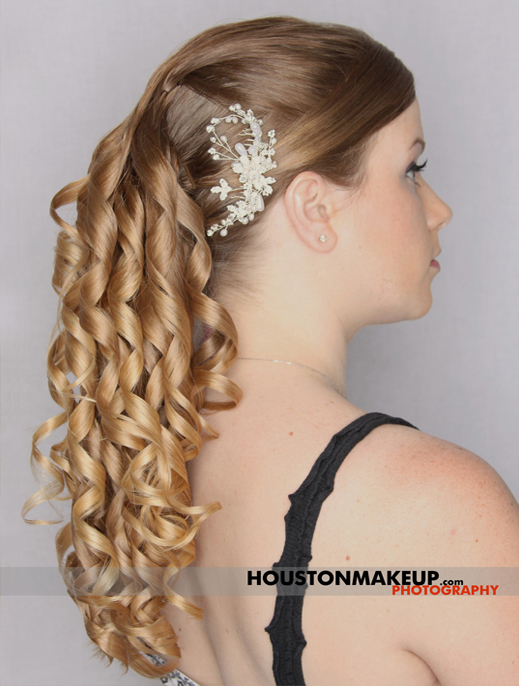 Bridal hair, up do, hairstyle, airbrush makeup
