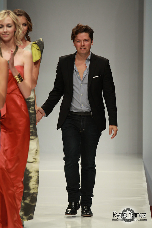 David Peck, Houston Fashion Week, Photograph by Ryce Yanez